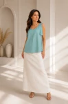 Elegancka bluzka z lnu NALIKA 24