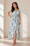 Długa sukienka z rękawem kimono GRACE 15A