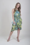 Wiskozowa sukienka wiązana w talii MARIBEL 40